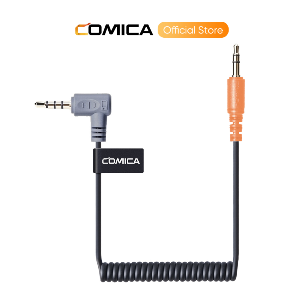 สายสัญญาณเสียง COMICA CVM-D-SPX 3.5 มม. TRS เป็น TRRS