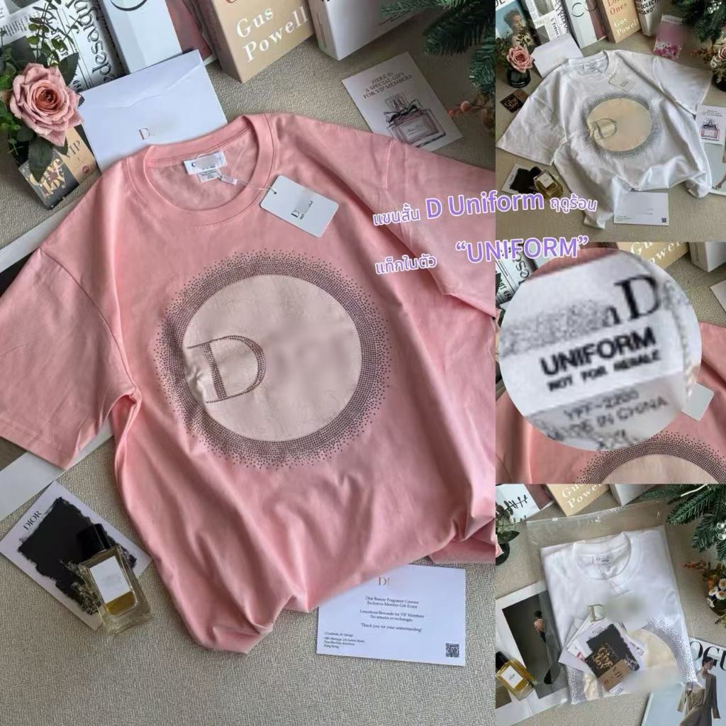 [ของพนักงาน D] เสื้อเชิ้ แขนสั้น  Uniform ฤดูร้อน  VIP+แท็กในตัว UNIFORM NOT FOR SALE ของไม่จัดจำหน่