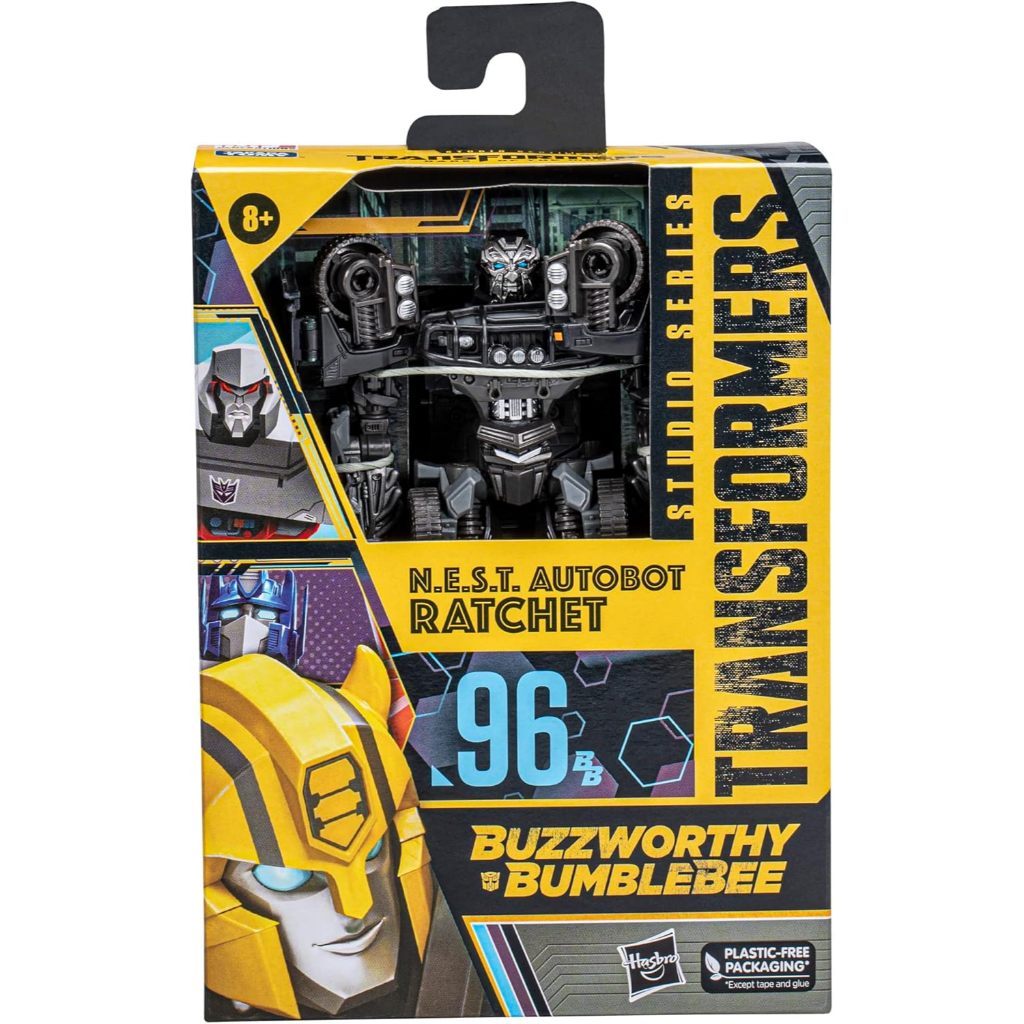 Transformers Studio Series 96 Buzzworthy Bumblebee NEST Autobot Ratchet Deluxe Action Figure F7101