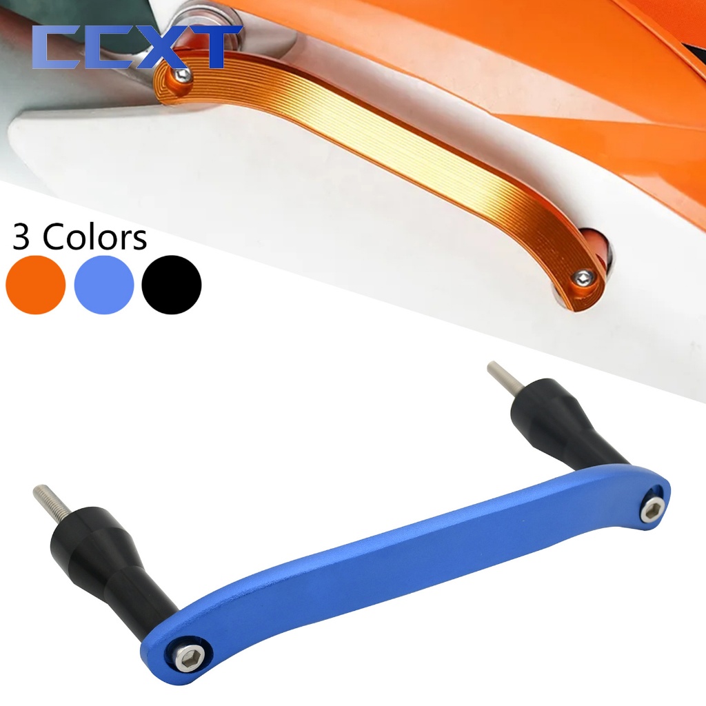 ที่นั่งด้านหลังคว้าจับ CNC Rail Handle Handrail สําหรับ KTM SX SXF XC XCF XCW EXC EXCF TPI SIX DAYS 125 150 250 300-450 500 2019-2023