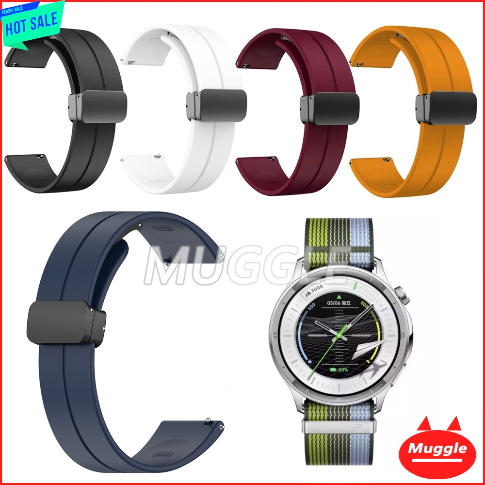 OPPO Watch XS X2 Magnetic Buckle สายนาฬิกาซิลิโคน OPPO Watch S bands สาย OPPO Watch S X X2 OPPO Watc