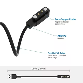 สายชาร์จสําหรับ Goojodoq Watch FB058 FB059 FB060 FB033 Smartwatch Magnetic Charger Cord
