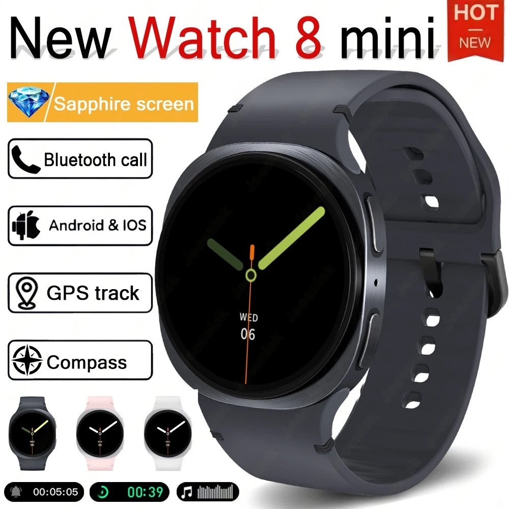 2026 ใหม่ GPS แผนที่นําทางสมาร์ทนาฬิกาสําหรับผู้ชายผู้หญิงเข็มทิศกีฬานาฬิกาบลูทูธ AMOLED HD Smartwat