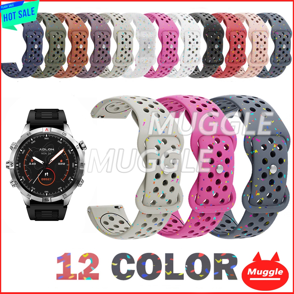 สาย Aolon GT6 Pro Aolon Ocean Cube สายรัดซิลิโคน Aolon GT6 Pro Aolon Ocean Cube สายนาฬิกาซิลิโคนระบา