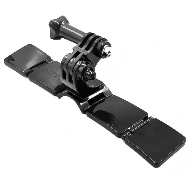 ตัวยึดคางหมวกกันน็อคแบบติดกาวปรับได้หลายมุมสําหรับ GoPro Hero & DJI Action - อุปกรณ์เสริมสําหรับกล้องมอเตอร์ไซค์ (ไม่มีสายรัด) thumbnail 3