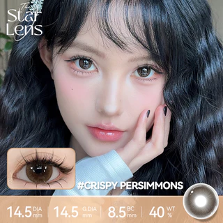 Starlens คอนแทคเลนส์ 1 คู่ Soft Eyes Wearing Makeup Lens DIA14.2mm 6 เดือน บิ๊กอาย contact lens