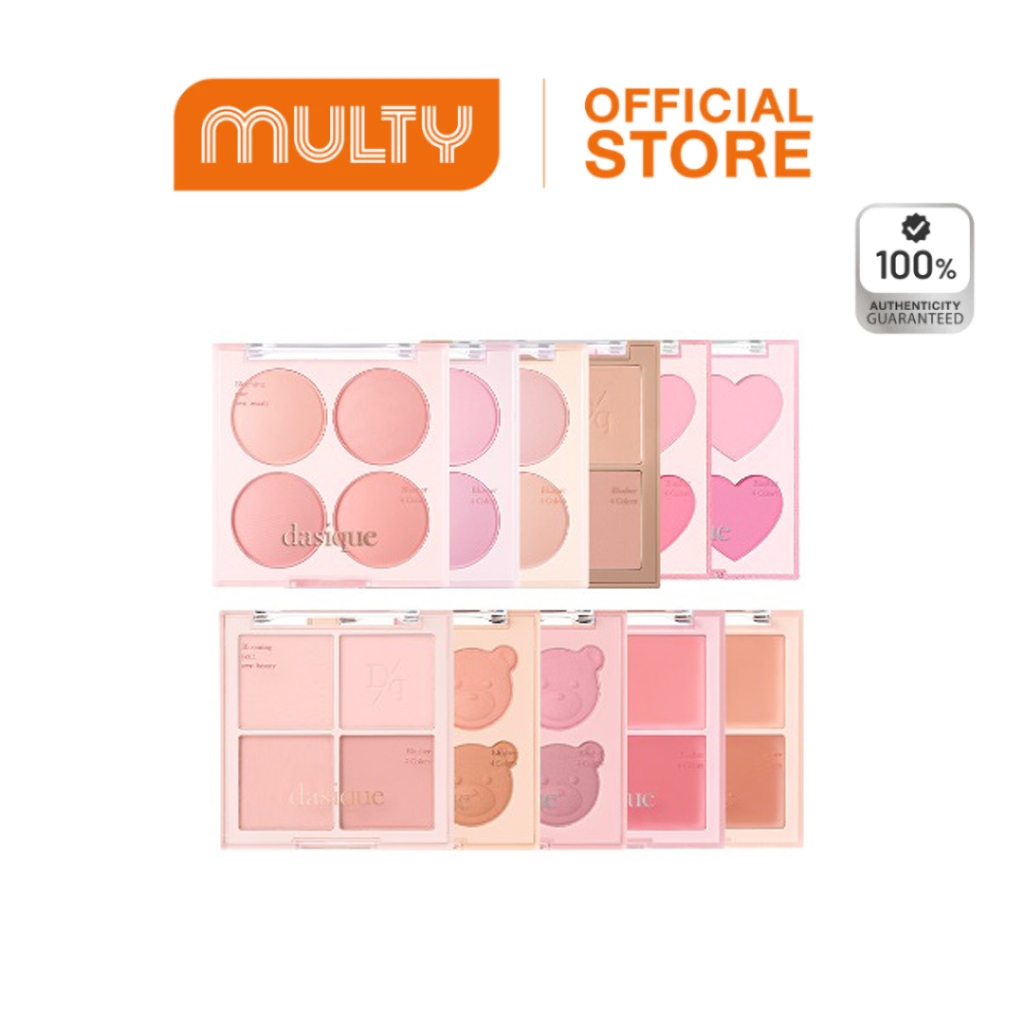 บลัชออน dasique Blending Mood Cheek Ice Cream Collection #dasique
