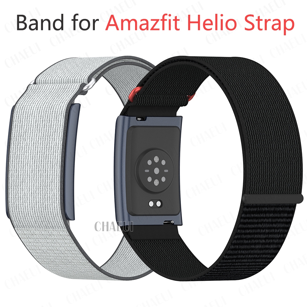 สายรัดข้อมือสำหรับ Amazfit Helio Strap เปลี่ยนสายรัดข้อมือไนล่อนนุ่ม