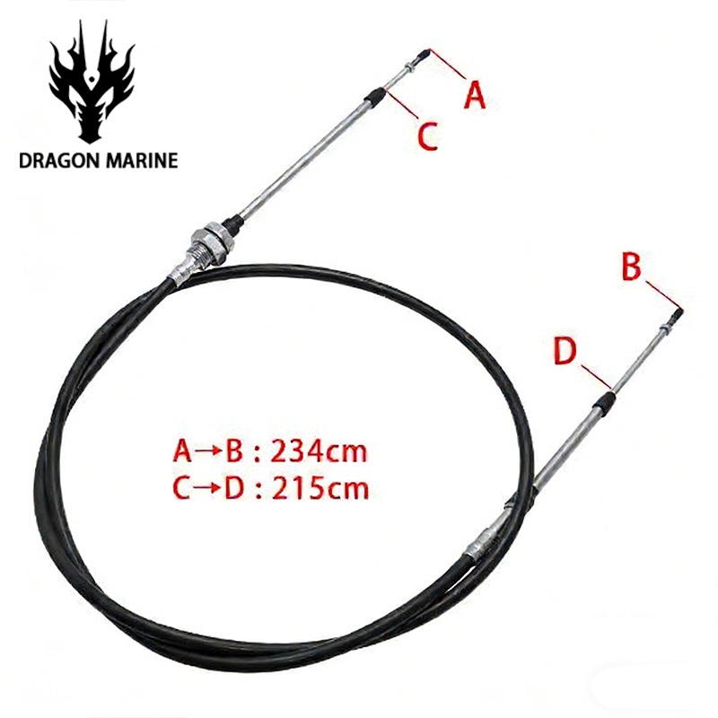 GM6-61481 พวงมาลัยสําหรับ Yamaha Wave Runner VX700 Water Jet เครื่องยนต์ RA700 SJ700 WB700