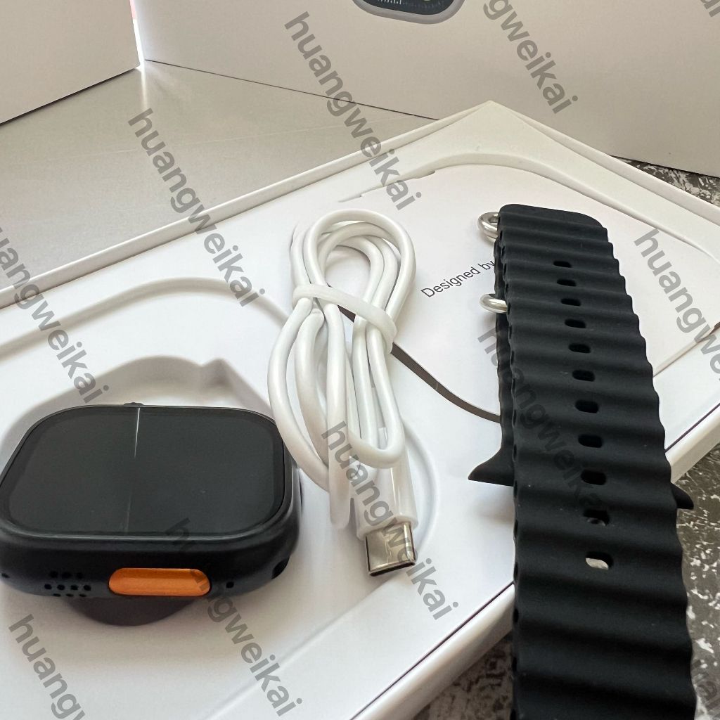 49 มม.Ultra 3 Smartwatch type-Cสายกีฬานาฬิกาสมาร์ทโลโก้ไร้สายชาร์จBT Callนาฬิกา