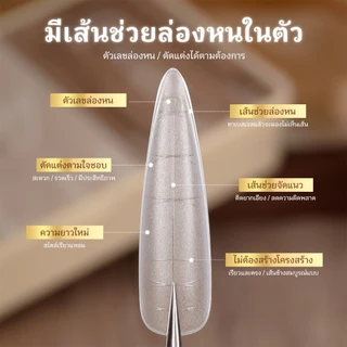 Miss Gooey เจลทาเล็บโลหะป๊อปออนไลน์ยอดนิยม แบบไม่ต้องล้างออก เจลทาเล็บลายบรรเทา รุ่นพิเศษสำหรับร้านเสริมสวย ดีไซน์และพื้นผิวแกะสลักแบบ 3 มิติ