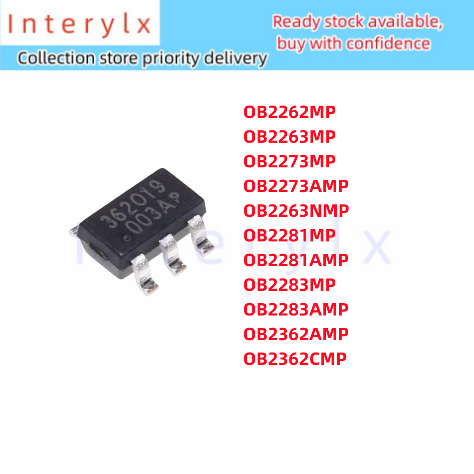 10 ชิ้น/ล็อต Original OB2262MP OB2263MP OB2273MP OB2273AMP OB2263NMP OB2281MP OB2281AMP OB2283MP OB2