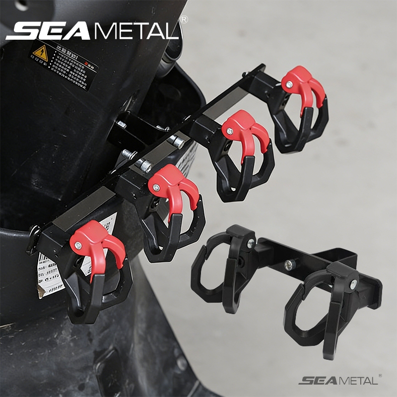 SEAMETAL ตะขอแขวนของมอเตอร์ไซค์ ตะขอคู่ ตะขอเกี่ยวของ ที่แขวนของมอไซค์ ตัวแขวนของ