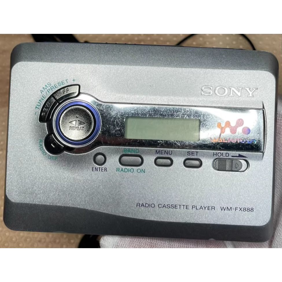 SONY SONY WM-FX888 เทป Walkman สีเงินสไตล์