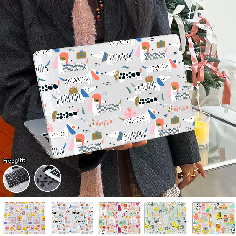 สัตว์ภาพประกอบพิมพ์สําหรับ 2026 Macbook Air13 M5 A3449 Air15 M5 A3448 Pro14 M5 Pro/Max A3434 A3427 Air M4 A3240 A3241 Pro14 M4 M3 Air M1 M2