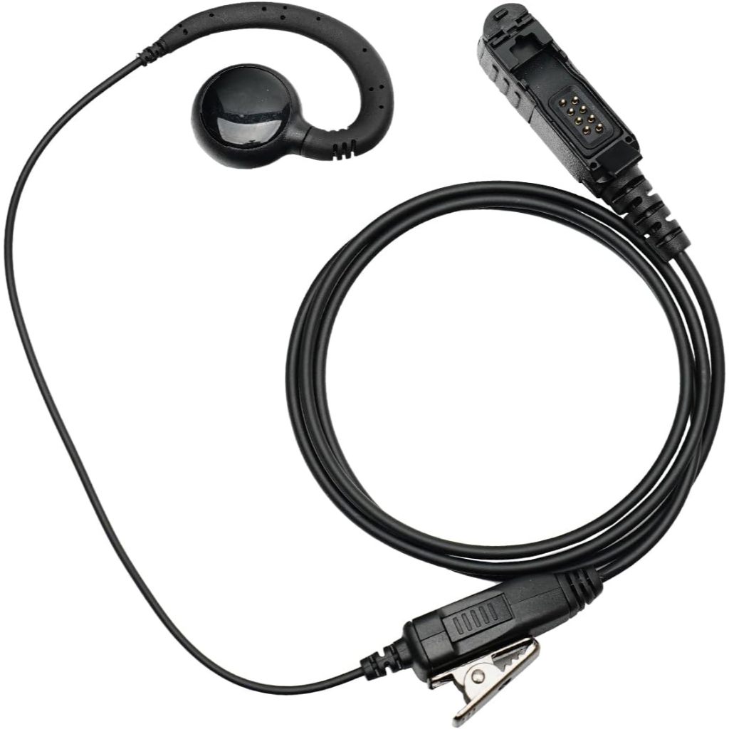 Xpr 3500e หูฟังพร้อมไมโครโฟน PTT ชุดหูฟังอุปกรณ์เสริมสําหรับ Motorola XPR3000 XPR3300 XPR3300e XPR35