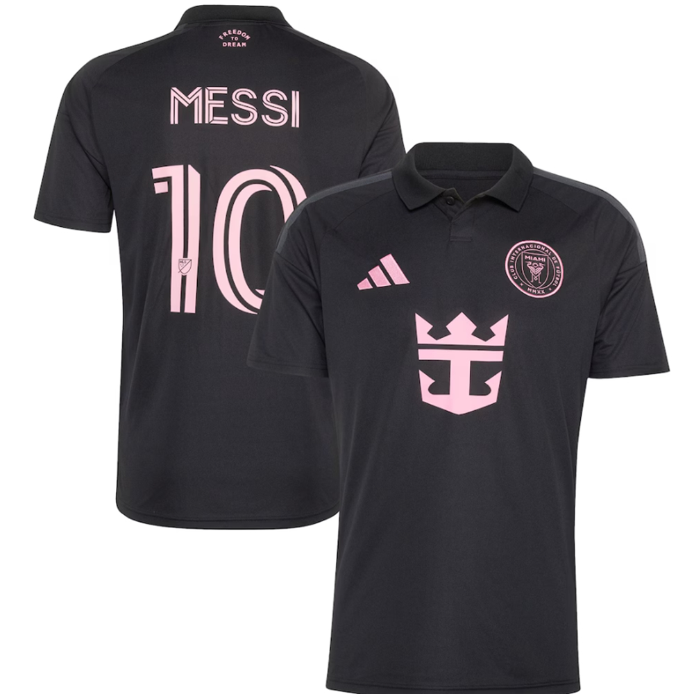 เสื้อฟุตบอล Inter Miami Away 2026 Messi 10 สำหรับแฟนคลับ ไซส์ S-4XL