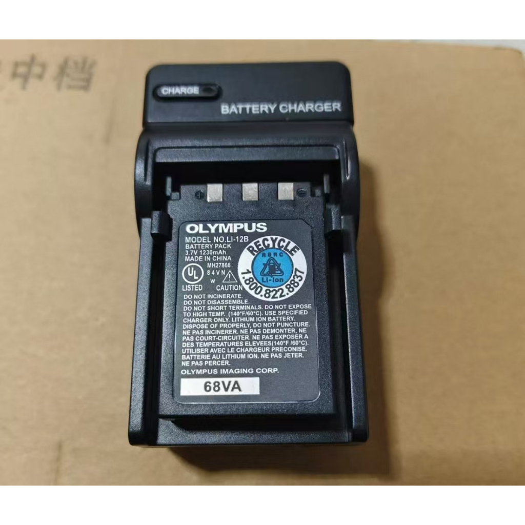 สําหรับ Olympus LI-12B 10B แบตเตอรี่ X-1 X-2 50Z C760 U400 u500 เครื่องชาร์จแบตเตอรี่กล้องดิจิตอล
