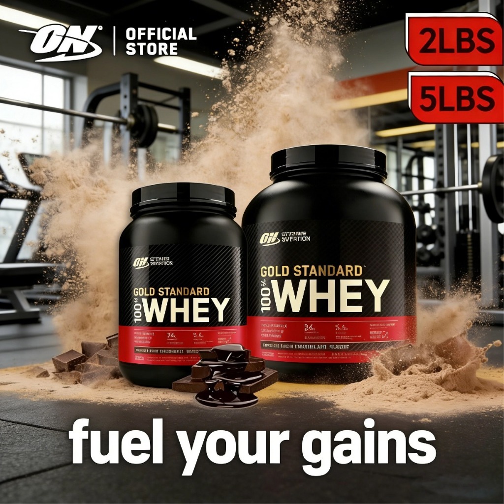 Optimum Nutrition Gold Standard Whey Protein 5 Lbs. เวย์โปรตีน ช่วยเสริมสร้างกล้ามเนื้อ