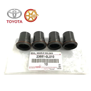 ชุดซ่อมฝาครอบวาล์วโตโยต้า + ซีลแขนหัวฉีด + หัวฉีดกันฝุ่น 1KD/2KD VIGO D4D FORTUNER INNOVA รถพร็อพศูนย์แท้