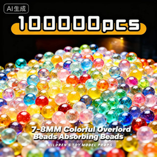 [จัดส่งในพื้นที่] อนุภาคเจลสีสําหรับเด็กในขวดแช่น้ําและขยายใ…