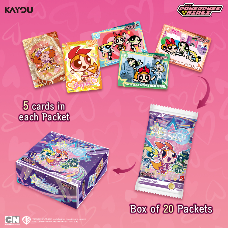 การ์ดสะสม The Powerpuff Girls-Starlight--(1 Bonus Promo Cards ต่อกล่อง)