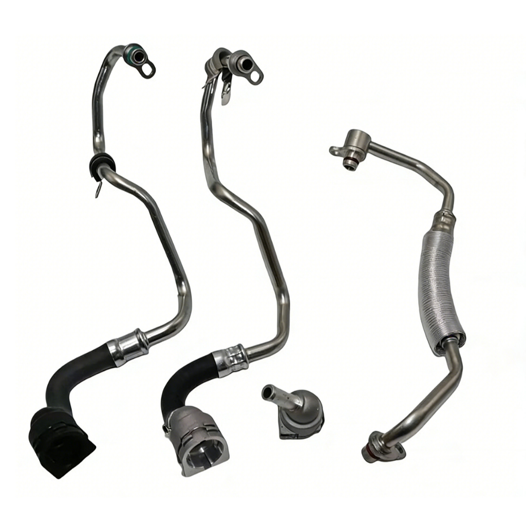Turbocharger Inlet Outlet Coolant ท่อท่อน้ํา BMW 1 -7 Series B48 G38 G02 G11 G20 G26 G30 G31 G32 F21