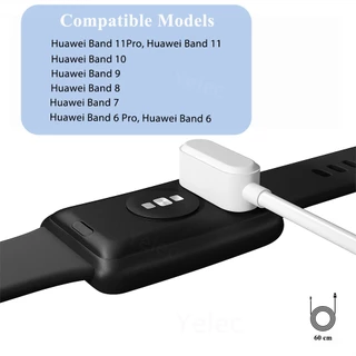 สายชาร์จสําหรับ Huawei Band 11 Pro/11/10/9/8, ผู้หญิงผู้ชาย USB Charger สําหรับ Huawei Smart Band 7/6 Pro/6