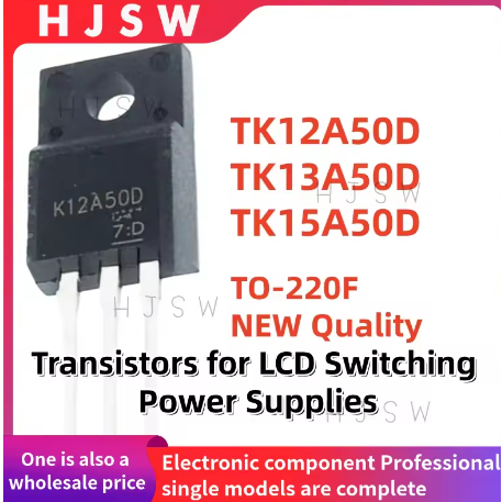 5PCS 100% ยี่ห้อใหม่และคุณภาพ TK12A50D TK13A50D TK15A50D K12A50D K13A50D K15A50D TO-220F MOS Field-E