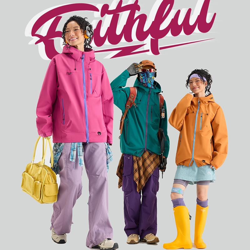 ชุดปีนเขา Vintage Jacket Techwear Jacket เสื้อกันลมและกันน้ำ Hooded Jacket Coat สำหรับทั้งชายและหญิง