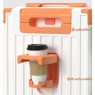 [พร้อมส่งในไทย] กระเป๋าเดินทาง 20/24 นิ้ว Suitcase ขนาดเต็ม หลายสี baggage luggage