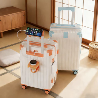 [พร้อมส่งในไทย] กระเป๋าเดินทาง 20/24 นิ้ว Suitcase ขนาดเต็ม หลายสี baggage luggage