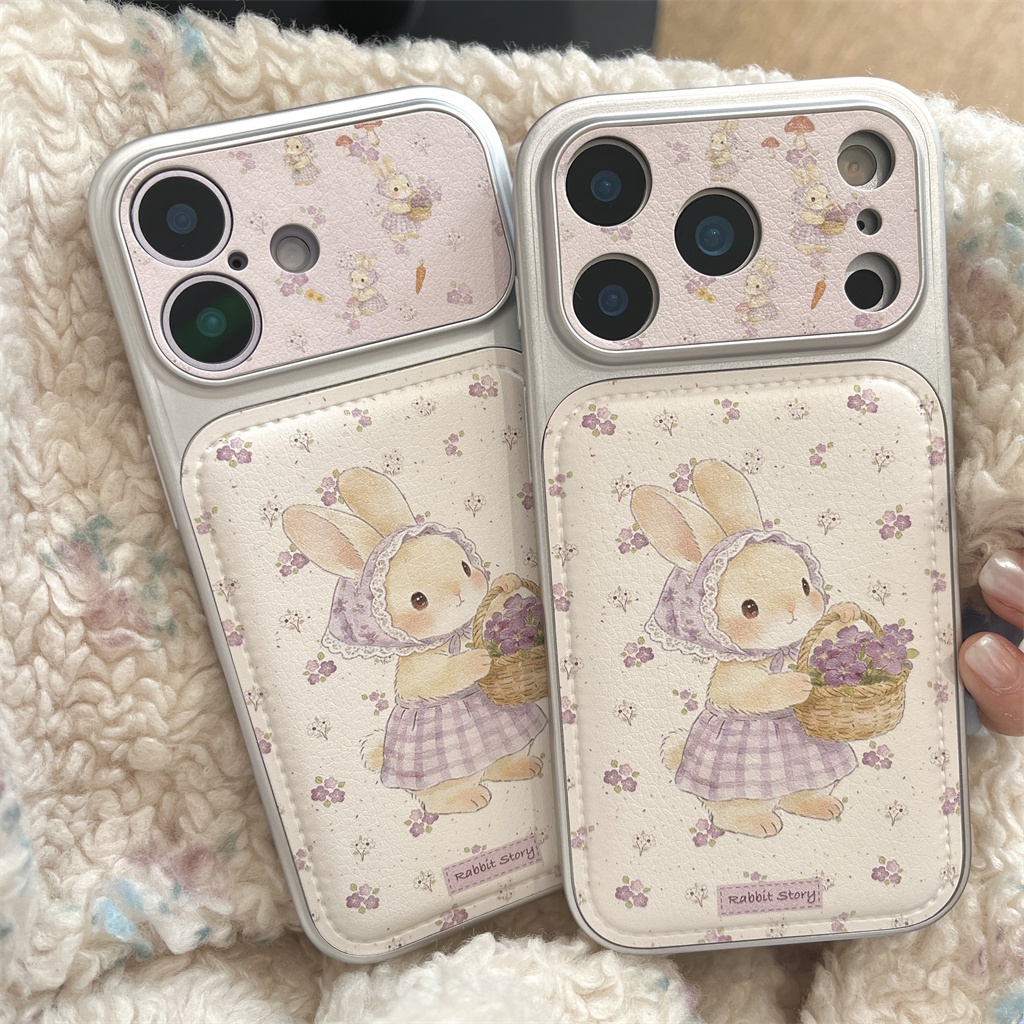 สําหรับ iphone Case 17 Pro Max 16 Pro Max 15 Pro Max เคสโทรศัพท์กระต่ายหอม