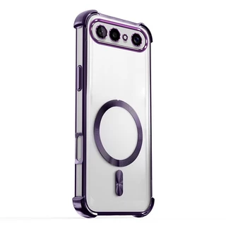 สําหรับเคสโทรศัพท์ VIVO X200 X300 FE สี่มุมป้องกันการตก, โปร่งใสสูง, แม่เหล็กดูด, เปลือก, ปลอกกระจายความร้อน
