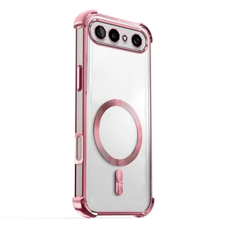สําหรับเคสโทรศัพท์ VIVO X200 X300 FE สี่มุมป้องกันการตก, โปร่งใสสูง, แม่เหล็กดูด, เปลือก, ปลอกกระจายความร้อน