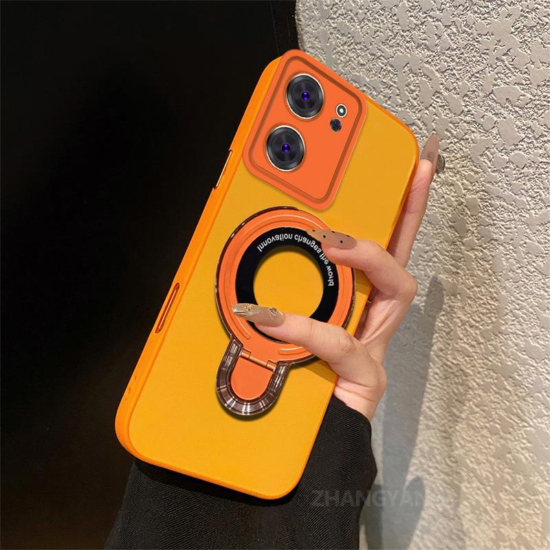 กรณีสําหรับ OPPO Reno 14F 5G ขั้นสูงคู่สีซิลิโคน anti drop ผิวเนื้อเคสโทรศัพท์ความงามฟรีโลหะผสมพื้นผิวที่วางโทรศัพท์