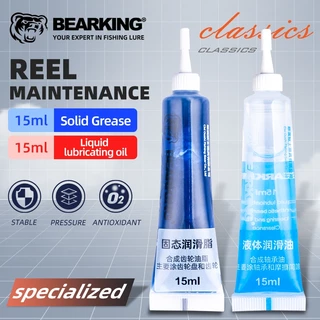 BEARKING น้ำมันหล่อลื่นและจาระบีสำหรับรอกตกปลา ช่วยในการบำรุงรักษารอกให้มีประสิทธิภาพและยืนยาว