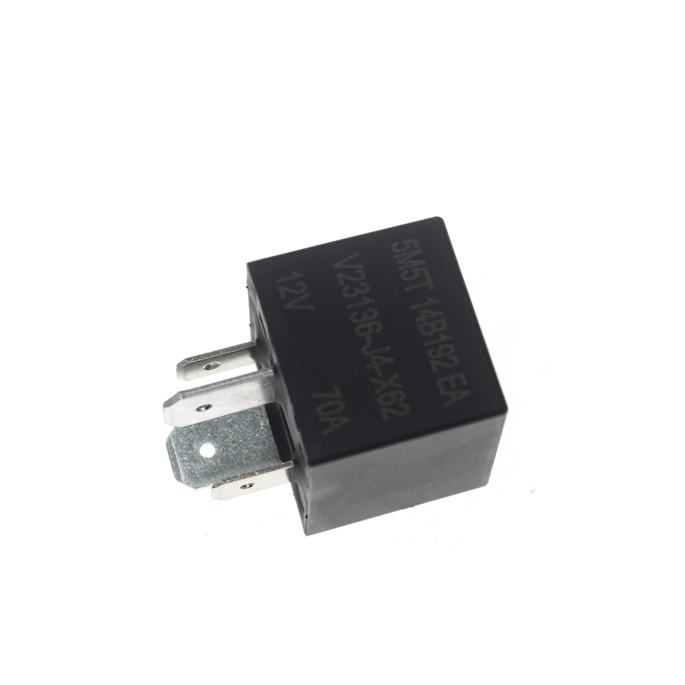 รีเลย์ Ford F80B-14B192-AA สีดํา FOMOCO 4 ขา 12V 70A (V23136-J4-X89) 5M5T14B192EA