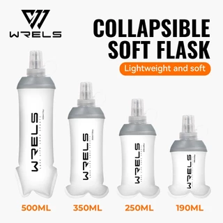 WRELS SH24 A ขวดน้ํานุ่มทนทานและทันสมัยแบบพกพาสําหรับกีฬาวิ่งปั่นจักรยาน