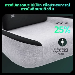 Xpanse Xblade เก้าอี้เกมมิ่ง gaming chair ผลิตจากผ้าที่ใช้เทคโนโลยีนาโน ระบายอากาศได้ดีและไม่ร้อนจนเกินไป วางแขนปรับ5D มาพร้อมเบาะนั่งที่กว้างและใหญ่กว่า มาพร้อมขาโครงเหล็กที่สามารถรับน้ำหนักได้ถึง 300 กิโลกรัม เก้าอี้คอม เก้าอี้สุขภาพ