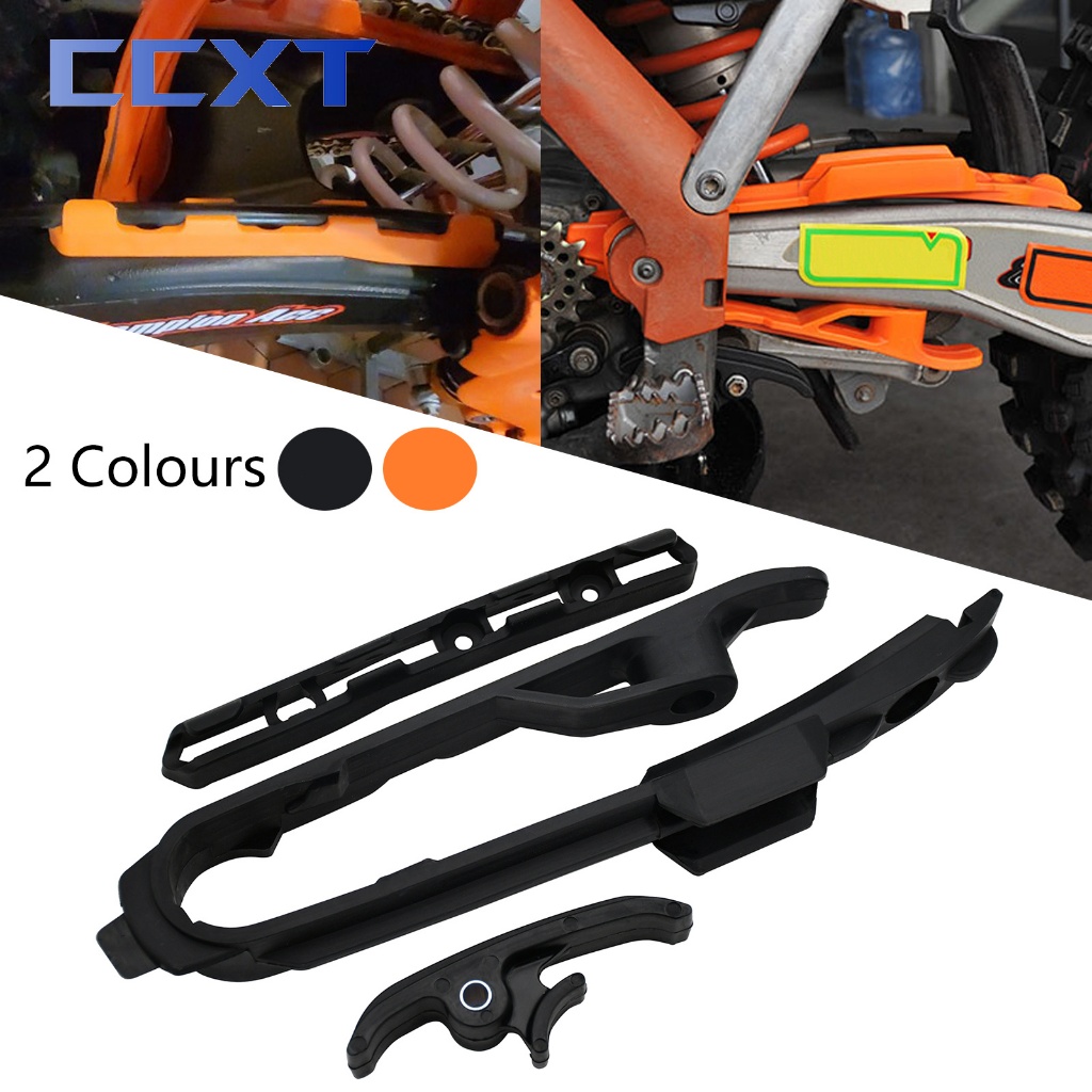 รถจักรยานยนต์ Swingarm Chain Slider ชุดท่อเบรค Clamp สําหรับ KTM SX150 SX250 SXF250 XC250 XCF250 XC3