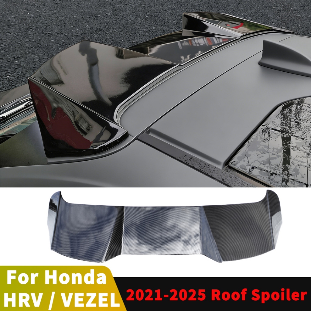 สําหรับHonda HRV VEZEL XRV 2021 2022 2023 2024 2025 ด้านหลังสปอยเลอร์หลังคาปีกปรับแต่งอุปกรณ์เสริมBo