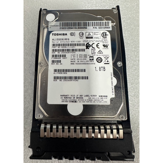 สําหรับ Huawei Fusion 02312RNH 1.8T 10K SAS 2.5 นิ้ว RH2288H V5 V3 เซิร์ฟเวอร์ฮาร์ดไดรฟ์