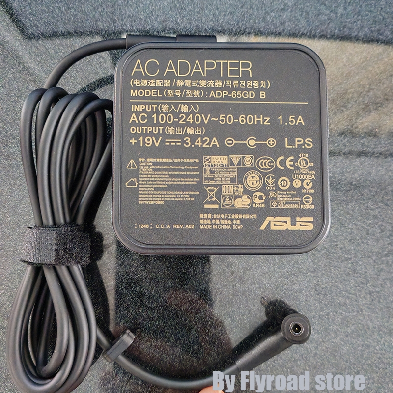 19V 3.42A 4.5*3.0 มม.อะแดปเตอร์แล็ปท็อปสําหรับ ASUS X1402Z X1502Z 65W Charger