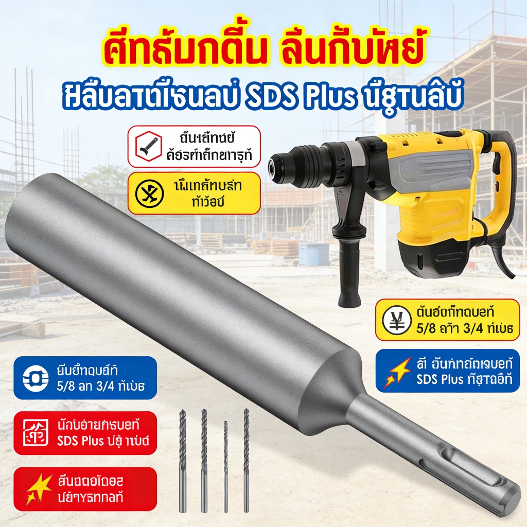 ไดรฟ์บาร์กราวด์เอสดีเอส เหล็กแข็งทนทาน เหมาะสำหรับใช้งานหลากหลาย