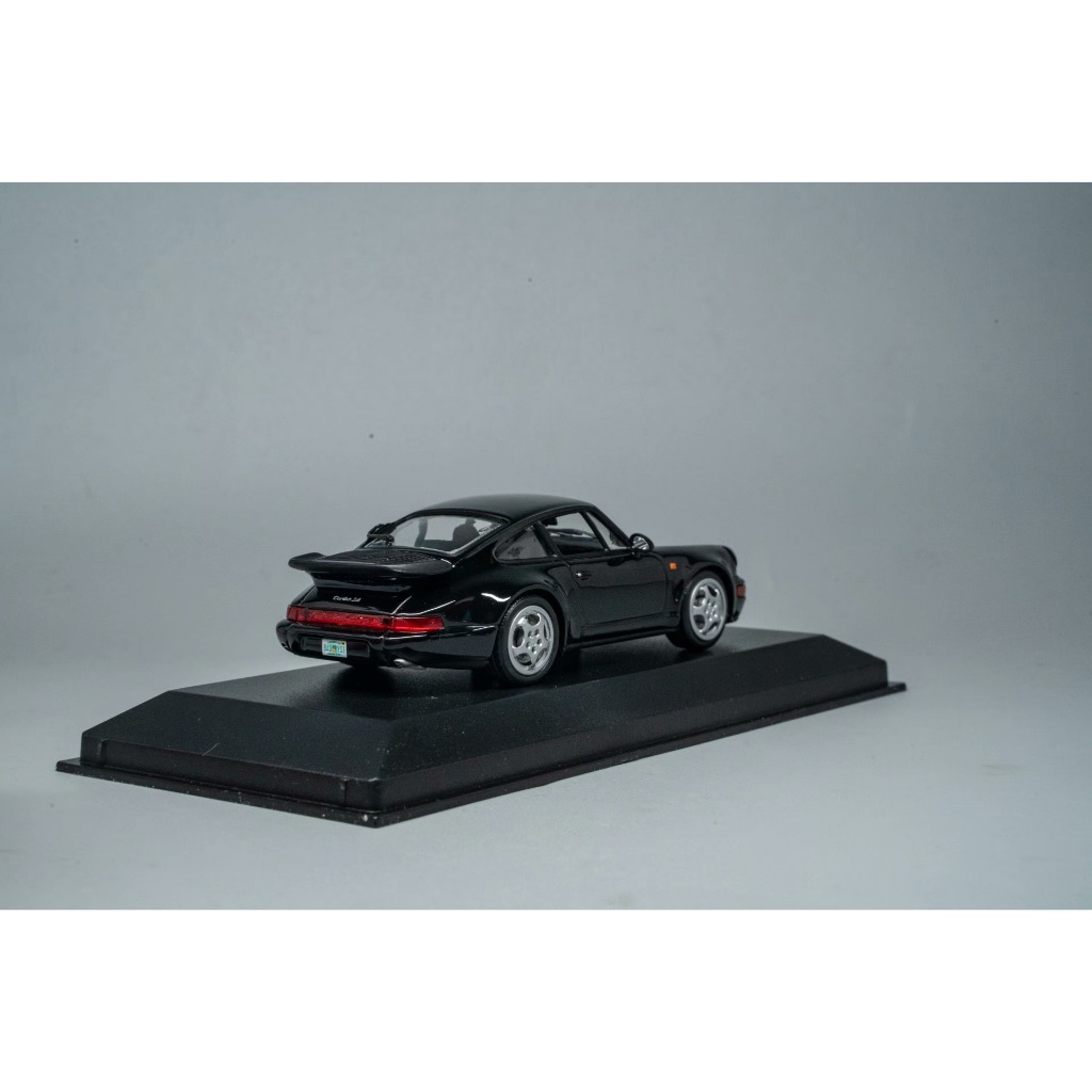 1/43 Mini Cut Porsche 911 turbo 964 สีดํา