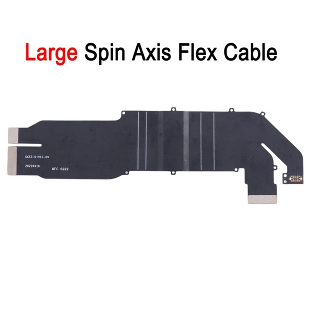 บานพับประกอบสายเคเบิล Flex เพลาหมุนขนาดใหญ่/เล็กสําหรับ Google Pixel พับ 2023 G9FPL