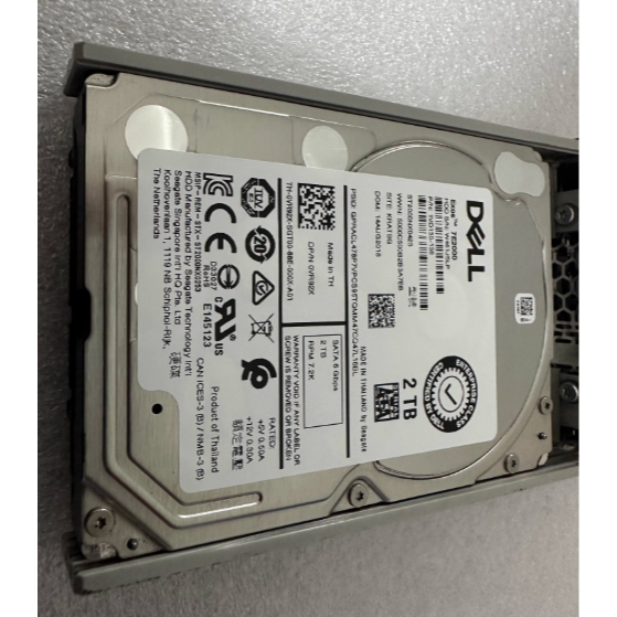 สําหรับ DELL ST2000NX0423 2T 7.2K 2.5 นิ้ว SATA 128M 6G ฮาร์ดไดรฟ์เซิร์ฟเวอร์
