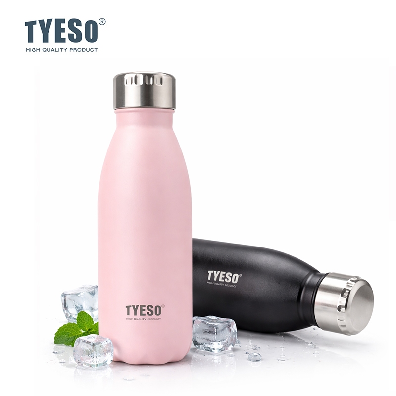 TYESO TS-8842/TS-8843 กระติกน้ําร้อนสเตนเลส 304 ขนาด 750 มล. 1000 มล. สไตล์คลาสสิก สําหรับเล่นกีฬา