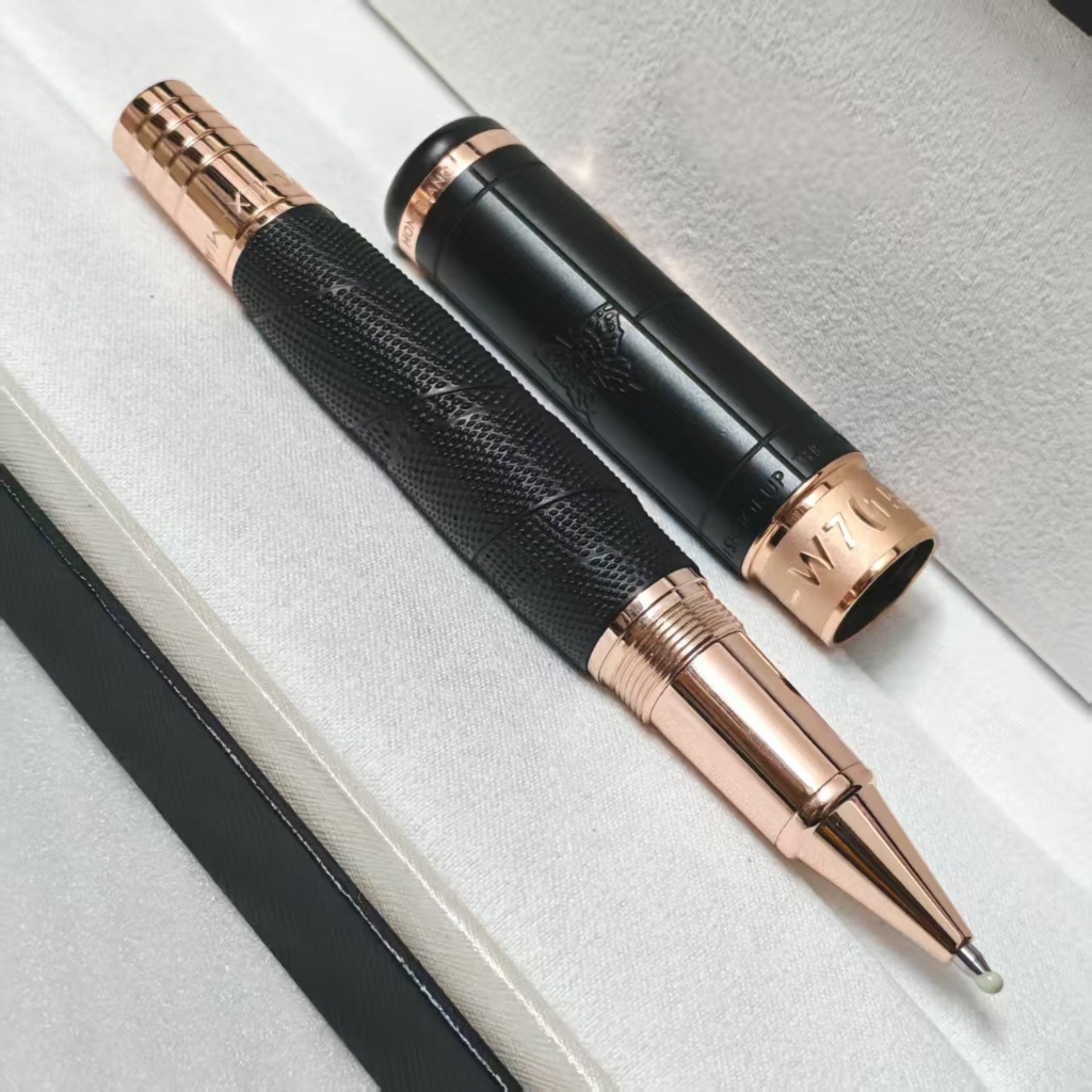 ปากกาลายเซ็นสีโรสโกลด์สีดํา ปากกา Marlboro ปากกา Marlboro Ali Pen ของขวัญธุรกิจ